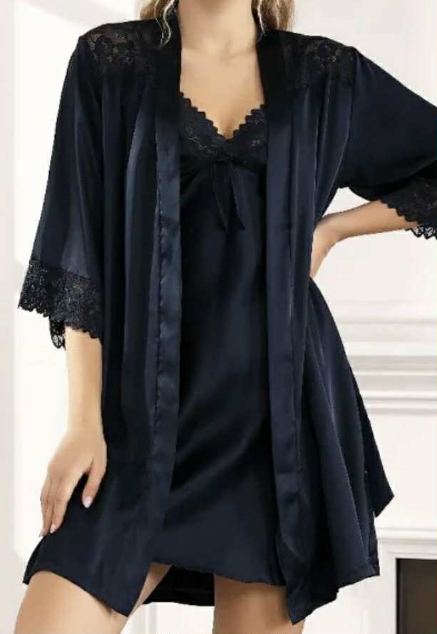 Pyjama dentelle deux pièces