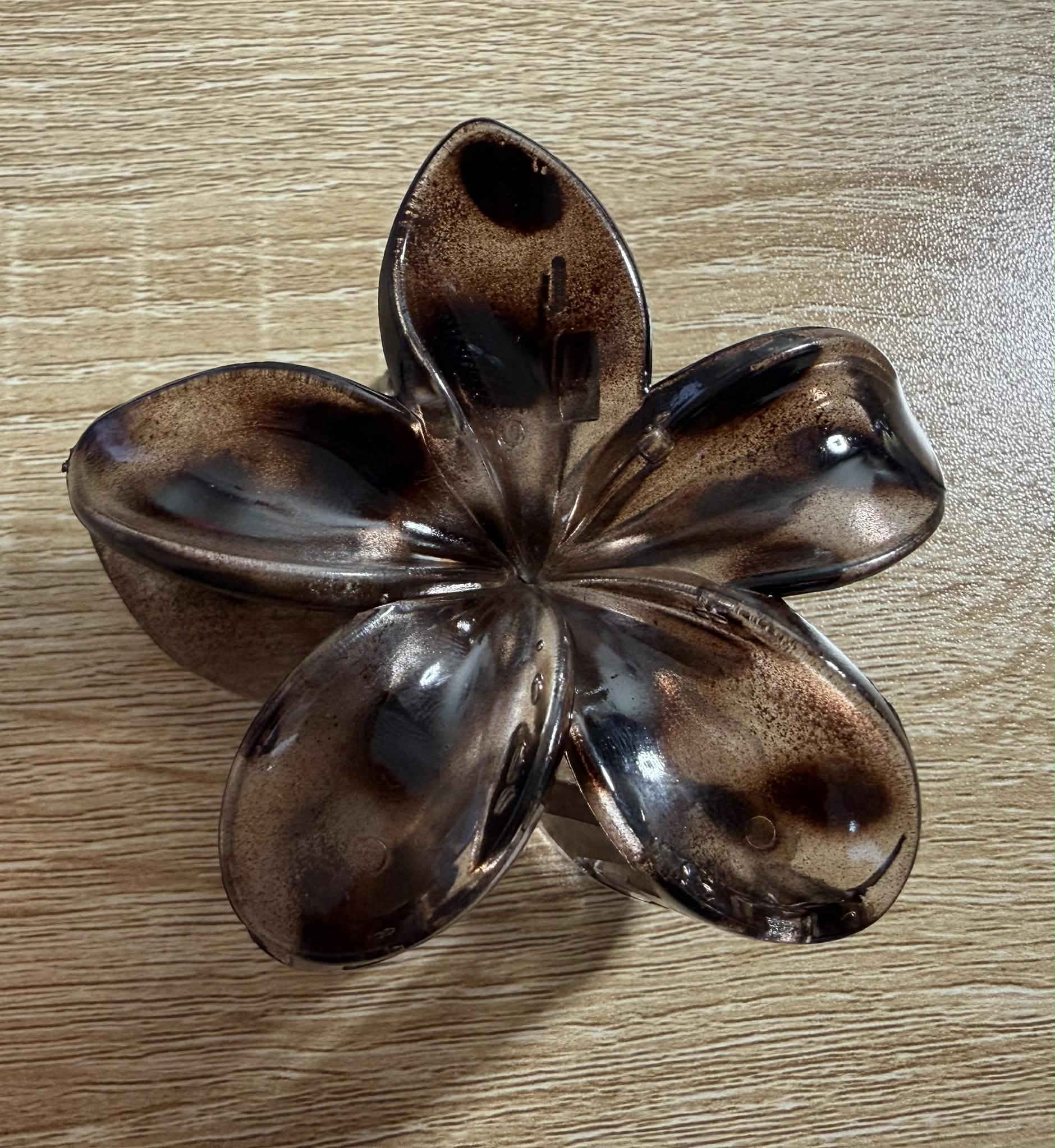 Pince à cheveux léopard